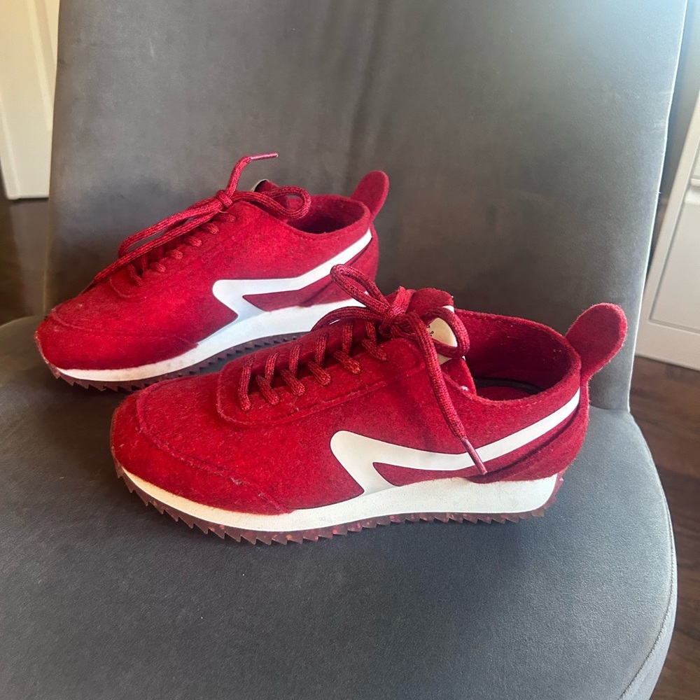 rag & bone Red and White Sneakers